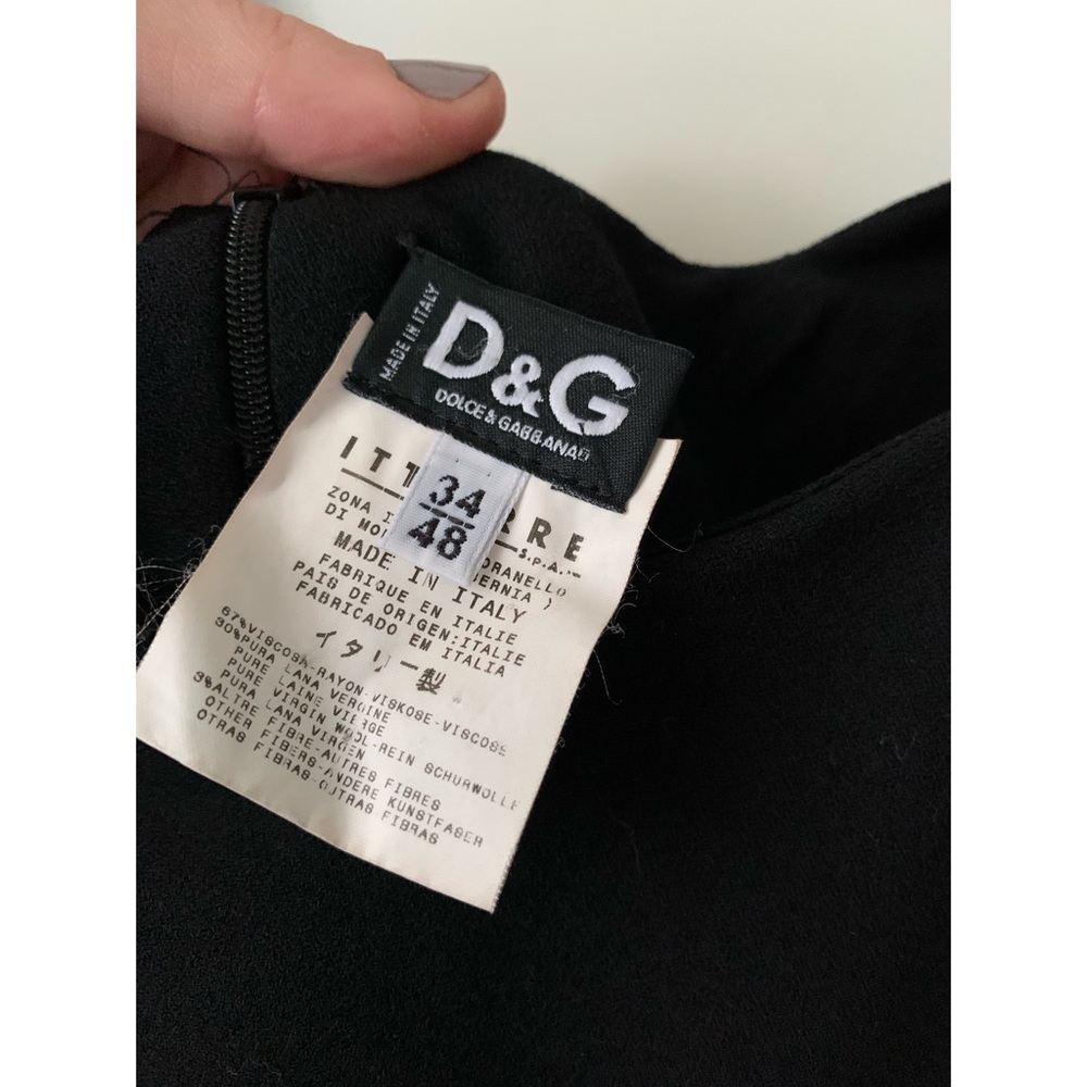 ❌SOLD❌ Dolce & Gabbana D&G Little Black Dress - Picture 4 of 8